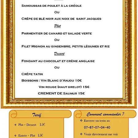 Ferienhaus Les Pieds Dans L'eau Baugé